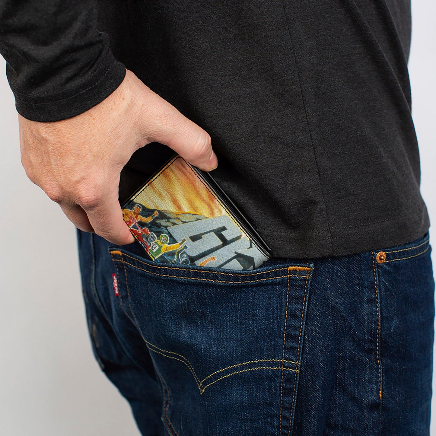 Bi-Fold Wallet - GI JOE Retro Yo Joe Stone Group Pose