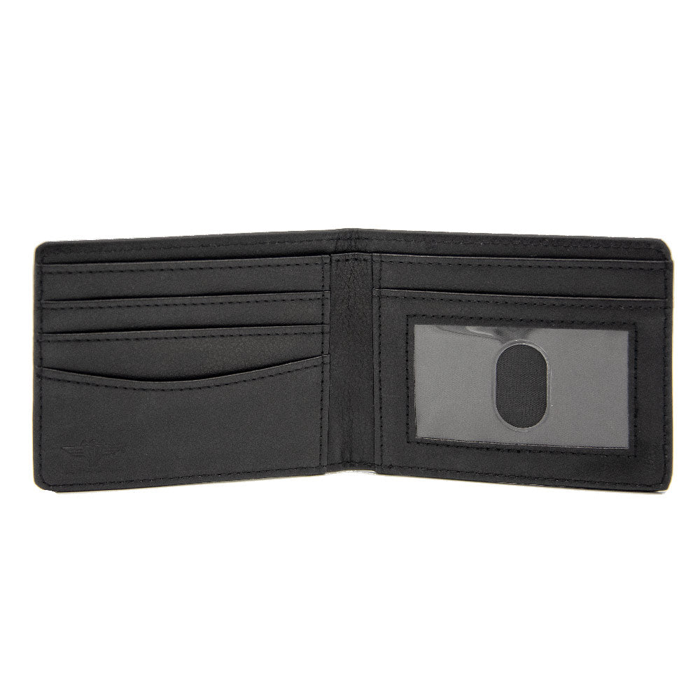 Bi-Fold Wallet - Hot Wheels LIVE FAST 1968 Engine Pistons Black/Grays