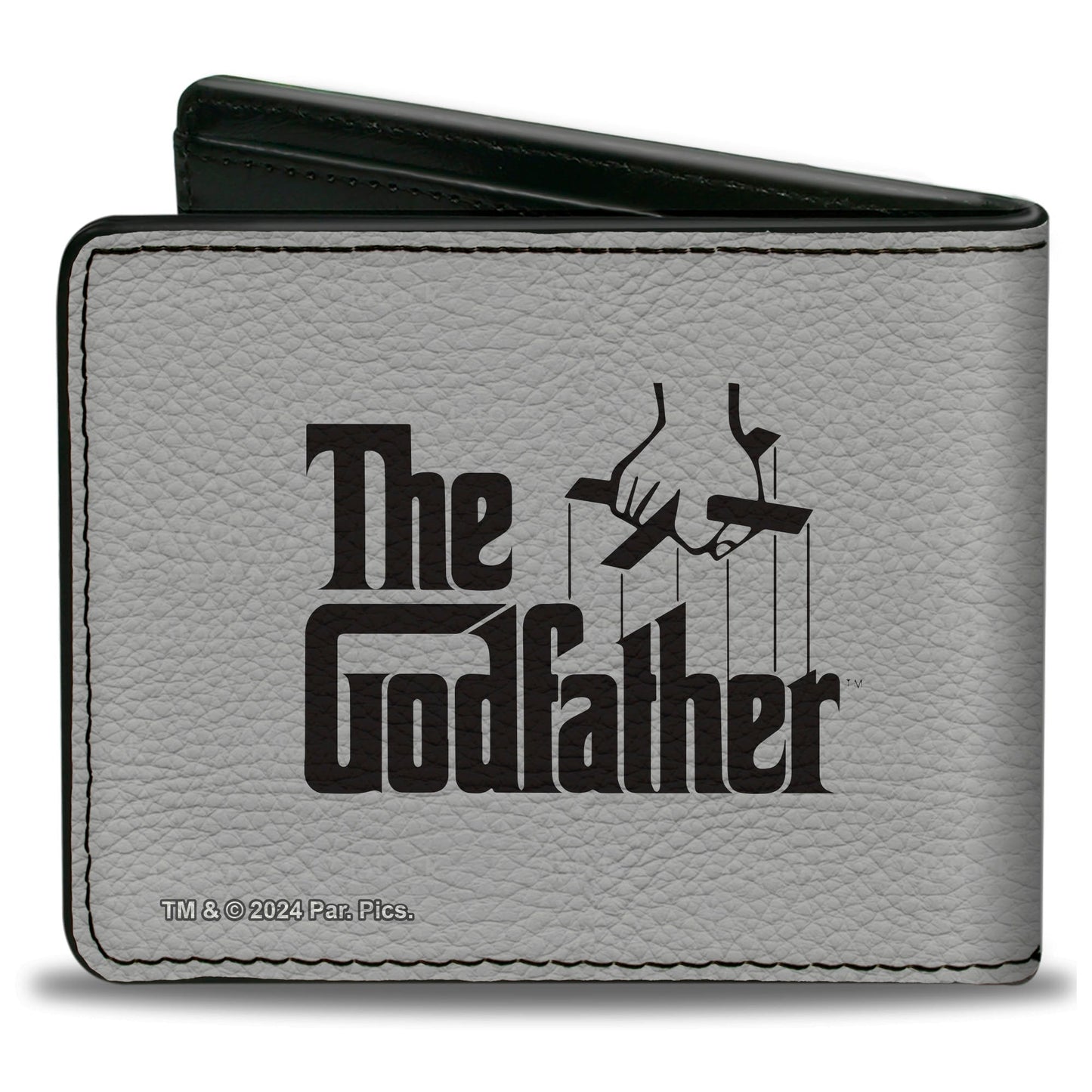 Bi-Fold Wallet - The Godfather I'LL MAKE HIM AN OFFER and Title Logo News Print White/Black/Red