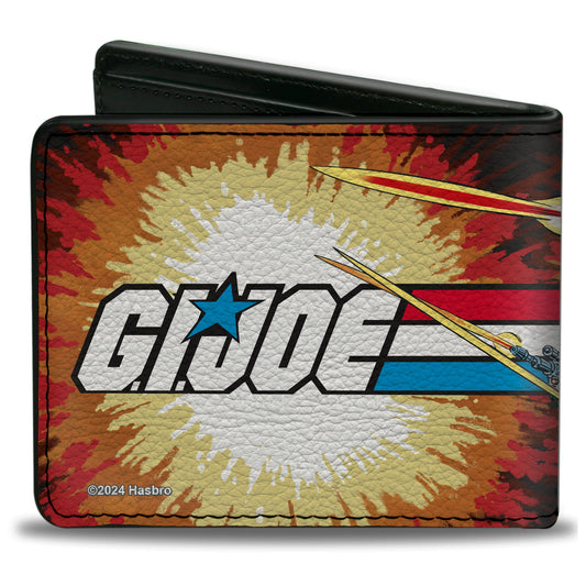 Bi-Fold Wallet - GI JOE A Real American Hero #1 Comic Cover Explosion Scene and Title Logo