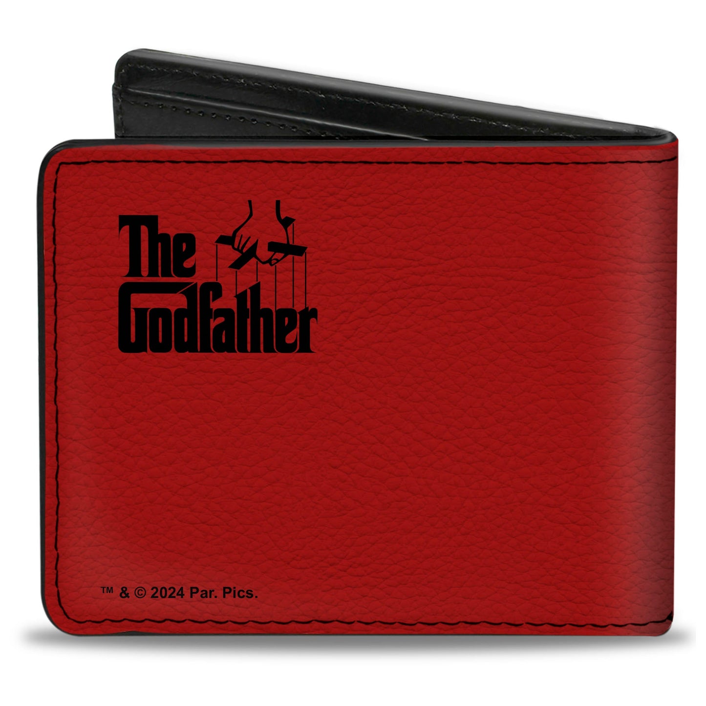Bi-Fold Wallet - THE GODFATHER LOYALTY HONOR FAMILY Red/Black/White